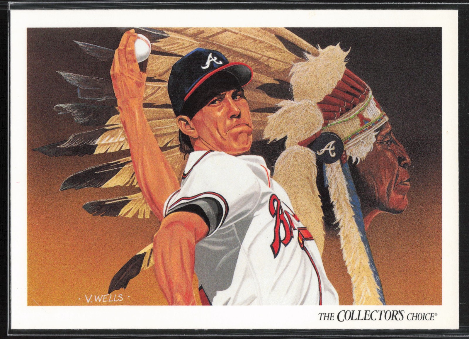 1993 Upper Deck #816 Steve Avery Gold Hologram