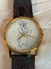 Vintage Pillsbury Doughboy Watch Nice New Battery