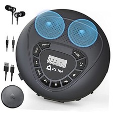 Speaker with Rechargeable Battery - Portable CD Player with Without Bluetooth