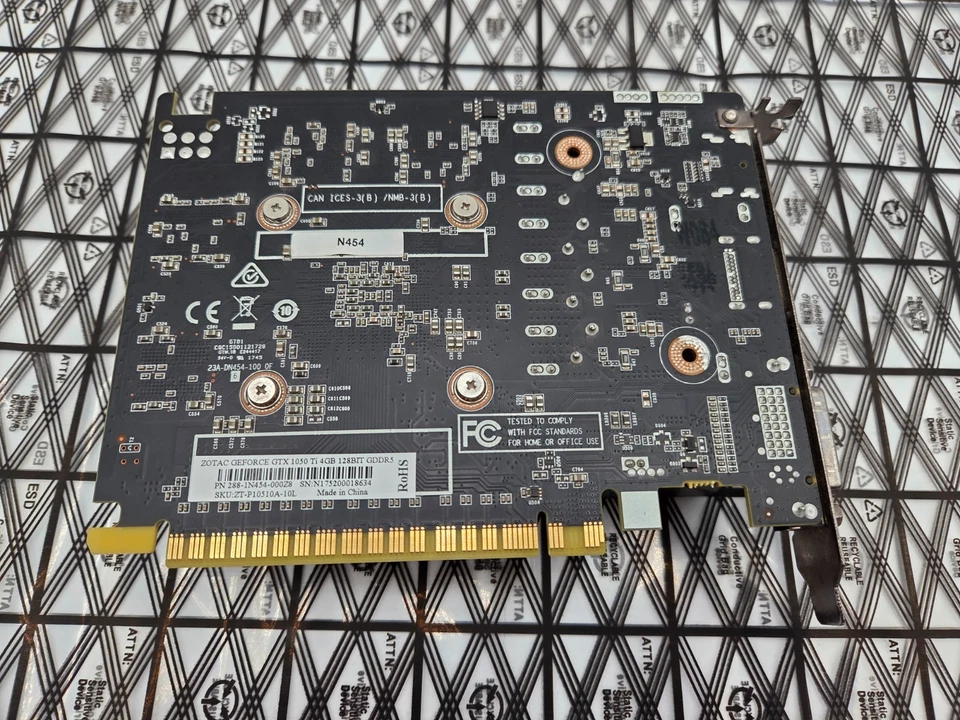 Zotac GeForce GTX 1050 Ti 4GB **NO 6 PIN NEEDED ** Graphics Card GDDR5 HDMI - Image 2 of 4