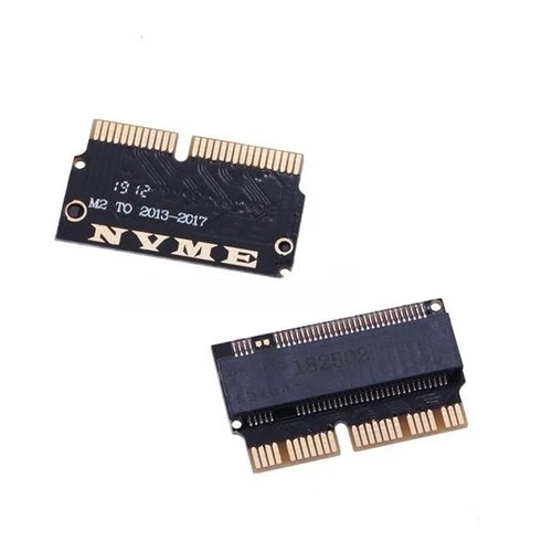 NVMe Adapter Card M2 to A1465 A1466 Air SSD Pro 2015 A1398 PCI-E 2013 m.2 SSD a