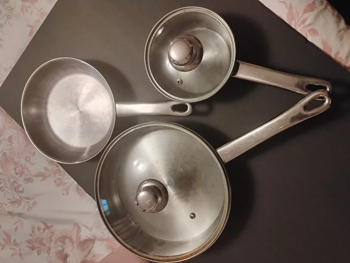 Cook Tools Stainless Steel Three Pot Sets