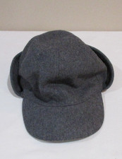 Adult Trapper Wool Hat without tags (M?) Nice condition Lined Gray