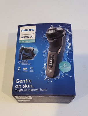 Philips Norelco Shaver 3000 Electric Razor Wet Dry S3242/90 Shaver CareTouch