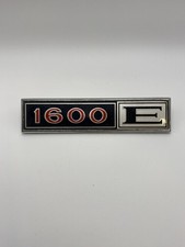 Ford Cortina 1600E Badge Genuine Original - Makers Name on Back