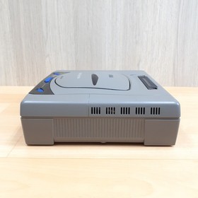 SEGA SATURN CONSOLE bundle with 2 controllers 3 games & memory Japanese Gray