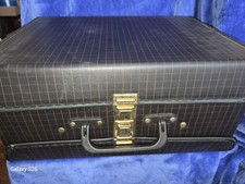 Medium Vintage Cassette Tape Holder Carrier Storage 48 tapes 10x13