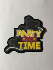 Mickey Party Time-Premade Die Cut Embellishment