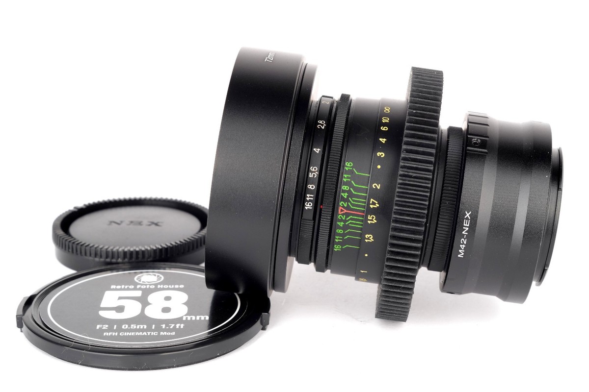 HELIOS-44-2 58mm f/2.0 単焦点レンズ Amazon.com: Unbekannt Zenit Helios-44-2 Helios 44-2 58mm 58 mm 1:2