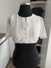 Dirndlbluse Spitzenbluse