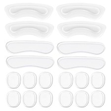 Shoe Heel Pads, Gel Cushion Inserts, Back of Heel Cushion, Clear Heel Pads for