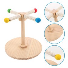 Parrot Rotating Stand Pole Bird Perches for Parrots Stands inside