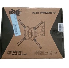 Slim Long Arm Full Motion TV Wall Mount Bracket for TVs 32-55 inches Heavy Duty