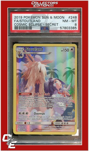 Stoutland graded PSA 8 for sale on eBay