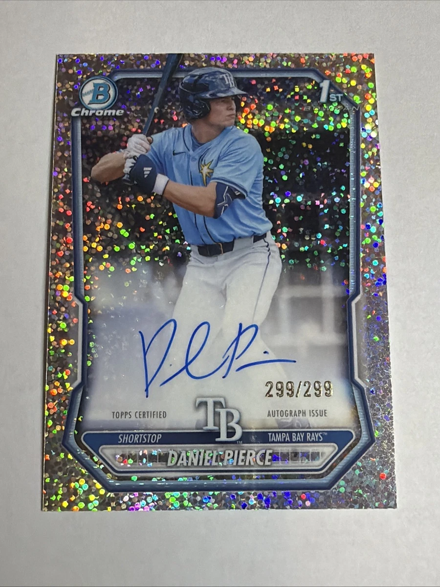 Bowman Tampa Bay Rays Baseball Autographed Sports Trading Cards