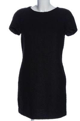 STILE BENETTON Kurzarmkleid Damen Kleid Gr. DE 36 schwarz Casual-Look