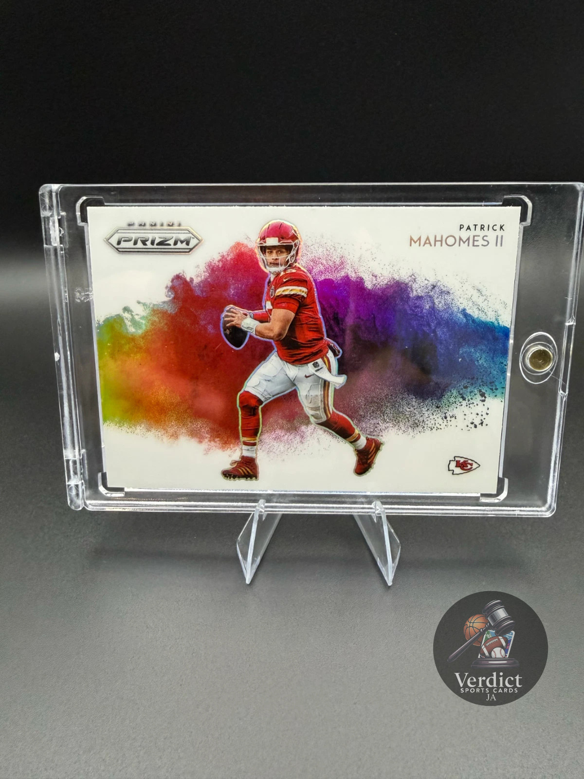 Patrick Mahomes II 2020 Panini Prizm Color Blast #2 CASE HIT MINT