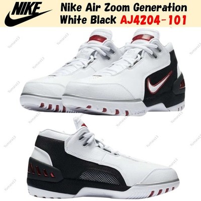 Nike Air Zoom Generation White Black AJ4204-101 Men's Size