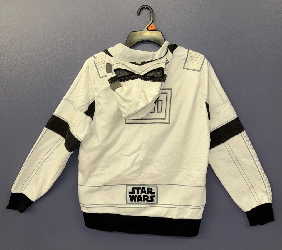 R2-D2 星球大战儿童连帽夹克 XL 码 — 第 2/4 张图片