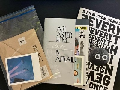 Longlegs Movie Pamphlet Set for Everything Everywhere Beau is Afraid Oshima Itei