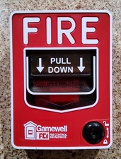 GAMEWELL FCI BY HONEYWELL FIRE ALARM MS-7ASF DUAL ACTION PULL STATION