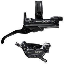 Image of Shimano Deore XT Hydraulic Disc Brake BR-M8220 / BL-M8200 4 Pot Fully Bled