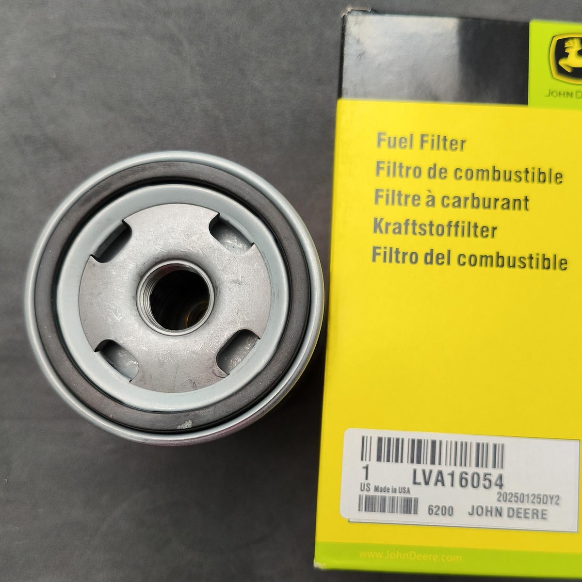 Kraftstofffilter Für John Deere Traktor | Passend Für 1023E, 1025R, 1026R, 2025R, 2026R | 1/4" & 5/16" Anschluss Kraftstofffilter Für John Deere Traktor | Passend Für 1023E, 1025R, 1026R, 2025R, 2026R | 1/4" & 5/16" Anschluss