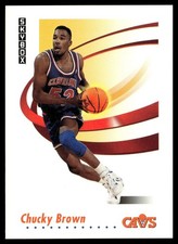 1991-92 SkyBox Chucky Brown Cleveland Cavaliers #46