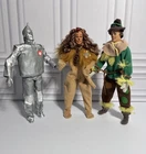 VTG Mattel Barbie Wizard Of Oz Collection Lot Scarecrow Tin-man & Cowardly Lion