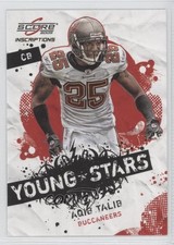 2009 Score Inscriptions Young Stars 324/499 Aqib Talib #2 0q4