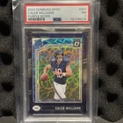 2024 Panini Donruss Optic Rated Rookie Caleb Williams #201 Purple Scope Prizm