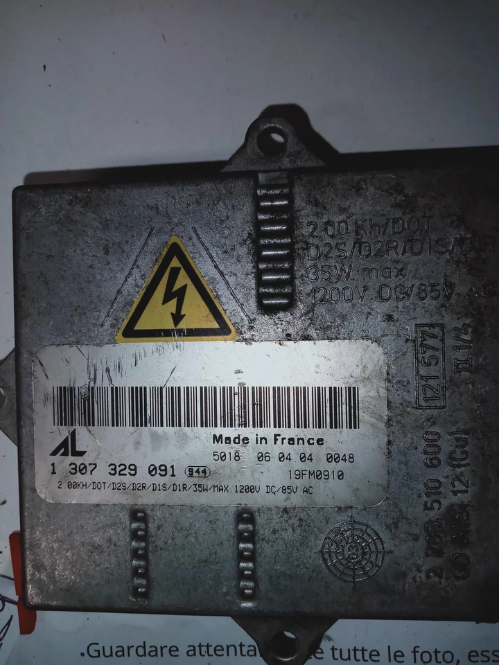 CENTRALINA XENON PER ALFA ROMEO 156 Berlina Serie (932_) 1307329091 (97>03) - Immagine 2 di 3