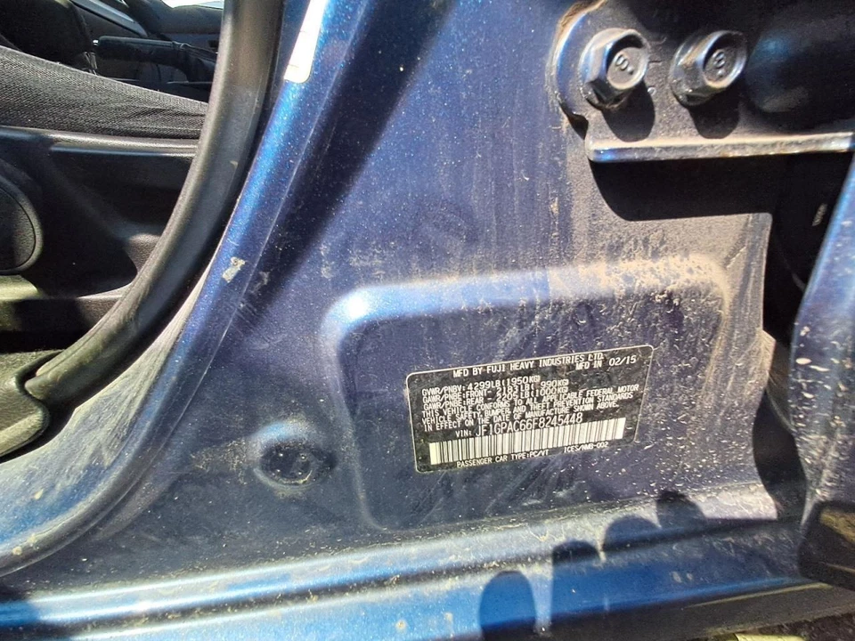 2015 Subaru Impreza Driver Left Headlight Assembly OEM Used 3616036 Foto 4 de 4