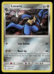 Lucario 126/214 Unbroken Bonds Holo Rare