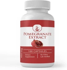 Pure Original Ingredients Pomegranate Extract, (100 Capsules) Always Pure, No Or