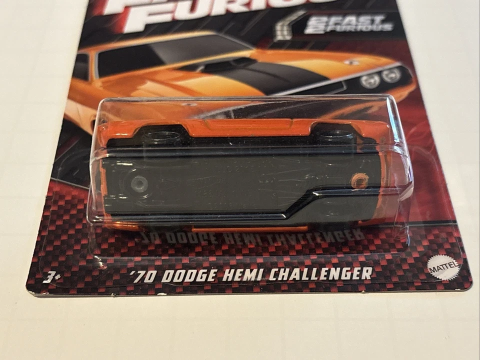 Hot Wheels Fast & Furious 1970 Dodge Hemi Challenger No 2/10 New Unopened - Image 2 of 4