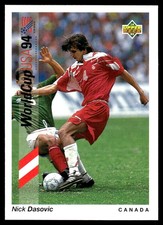 Nick Dasovic 1993 Upper Deck World Cup Preview (English/Spanish) #58 Canada