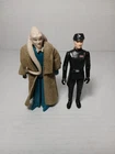 Kenner STAR WARS 1980 Imperial Commander Action Figure & 1983 Bib Fortuna LFL
