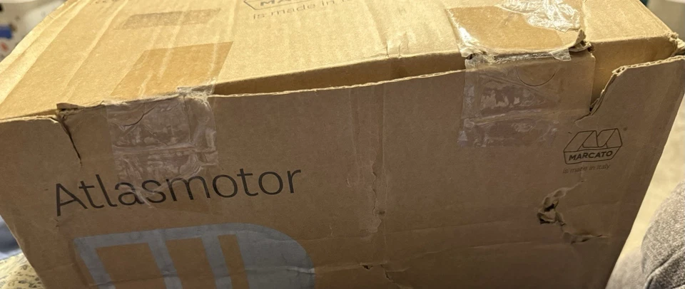 Marcato 电动 Atlas 电动意大利面机 Lasagne/Fettucine 面条 — 第 3/4 张图片