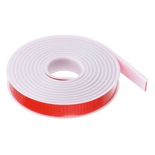 20mmx3000mm Flexible TPE Self Adhesive U-Shape Veneer Edging Edge Banding White