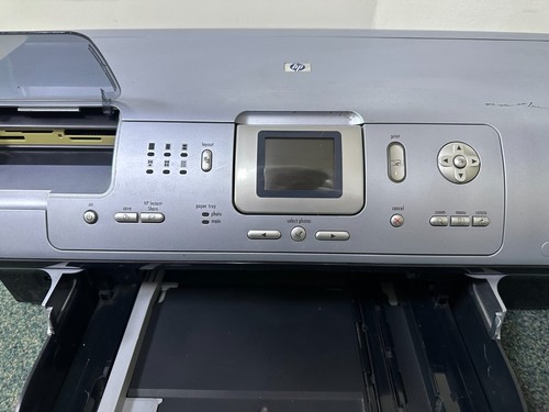 HP Photosmart 8450 Colour Inkjet Printer Untested, Spare Parts Repair NO PSU - Picture 4 of 10