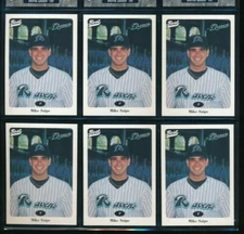 Lot (6) 1996 Best #21 Miek Saipe New Haven Ravens (BR6) SWSW