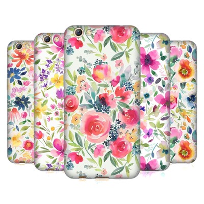 OFFICIAL NINOLA SUMMER GARDEN FLOWERS SOFT GEL CASE FOR OPPO PHONES