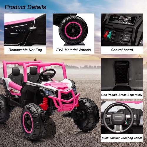 Can-Am 24V Ride on UTV Car Electric Toys 4WD Off-Road Quad, Best Gift for Kids - Picture 83 of 288