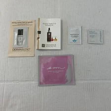 Lot of 5 Skin Care/ Bueaty Product Samples. Eminenece, Lip Mask, Dermablend