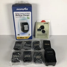 Digipower Digital Camera & DSLR Battery Charger For Nikon Models QC-500NK 1 Hour