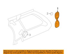 GM OEM 09-17 Acadia Electrical Keyless Entry Components-Transmitter 22936099
