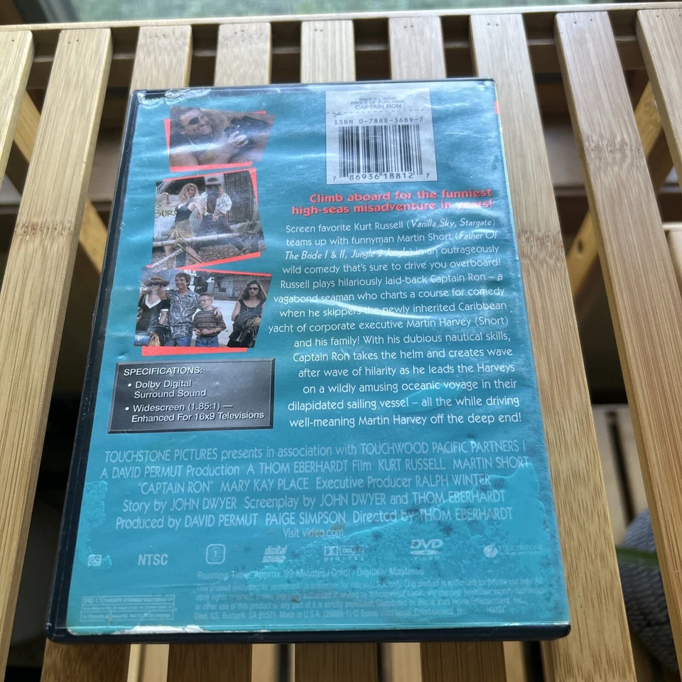 Captain Ron (DVD, 2002) Comedy Kurt Russell Martin Short Vacation Funny - Image 3 of 4