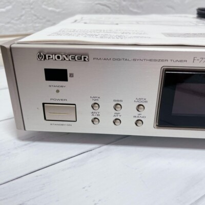 PIONEER パイオニア FM AMシンセサイザーチューナー F-777 希少☆付属品多数】PIONEER パイオニア FM AMチューナー F-777