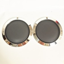 5" Speaker Covers Grill For Car Audio DJ PA Speaker Chrome ABS Frame Metal Mesh